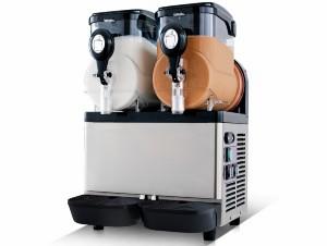 Eight shirts arranged on table in black, olive, grey, blue, white, red, mustard, and green.